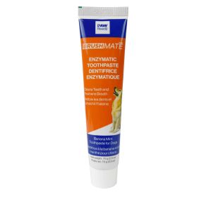 Enzymatic Dog Toothpaste - 1 Pack 70g- Best dog Toothpaste (Pet food flavor: Banana Mint)