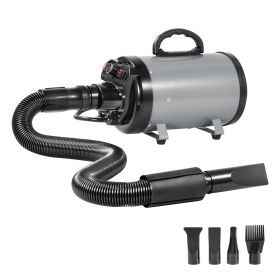 Dog Dryer, 2000W/2.7HP Dog Blow Dryer, Pet Grooming Dryer with Adjustable Speed and Temperature Control (Defalut: Defalut)